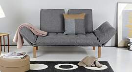 Schlafsofa Steward Webstoff/Cord mit Lattenrost