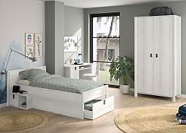 Schlafzimmer-Set GAMI, braun (eiche artisan), ohne 