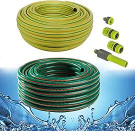 Schlauch Gartenschlauch 1/2 Zoll 50m 30m 20m Grün 