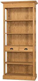 Schlichtes Regal mit Schubladen im Landhausstil