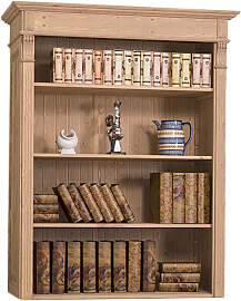 Schmaler Regal-Aufsatz Salzburg shabby chic /