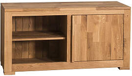 Schmales TV Sideboard Wildeiche im Landhauslook