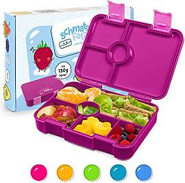 schmatzfatz BPA-Freie Lunchbox Kinder, Bento Box