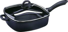 Schmorpfanne GSW "Gourmet", schwarz,