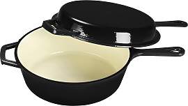 Schmortopf ECHTWERK "2 in 1 Set - Topf &