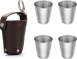 Schnapsglas Aus Edelstahl, Edelstahl Schnaps