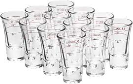 Schnapsglas VAN WELL "Stamper geeicht mit