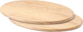 Schneidebrett CONTINENTA, beige (natur), B:20cm