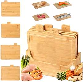 Schneidebrett Holz Set, Holzschneidebrett mit