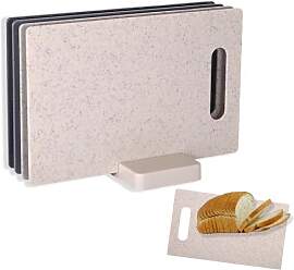 Schneidebrett Kunststoff, Schneidebrett Set,