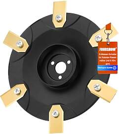 【Schneiden Sie Effizienter】 Messerteller + 6