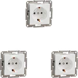Schneider Electric Asfora Schuko-Steckdose,