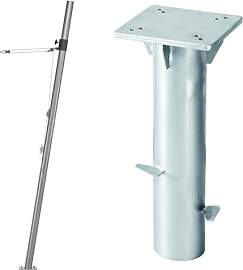 Schneider Mast für Sonnensegel, 251-00, Stahl,