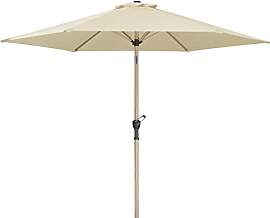 Schneider Sonnenschirm Cordoba, natur, 270 cm Ø,