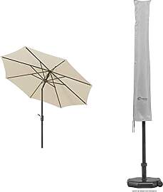 Schneider Sonnenschirm Harlem, natur, 270 cm rund, 