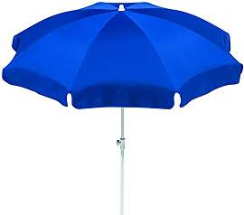 Schneider Sonnenschirm Ibiza, blau, 200 cm rund,
