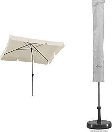 Schneider Sonnenschirm Locarno, natur, 180x120 cm