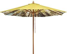 Schneider Sonnenschirm Malaga Forest, 300 cm rund, 