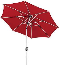 Schneider Sonnenschirm Venedig, rot, 270 cm rund,