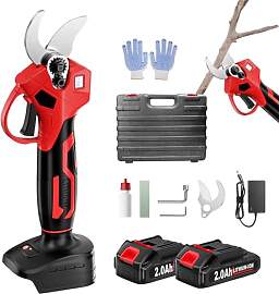 Schnurlose Elektrische Gartenschere,40mm Akku