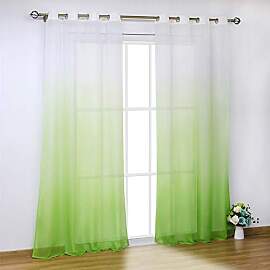 SCHOAL Gardinen mit Ösen Transparente Vorhänge