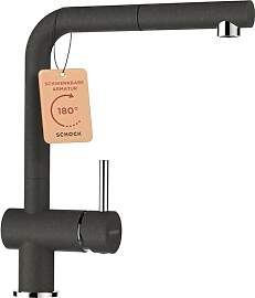 SCHOCK® Küchenarmatur Epos Asphalt I graue