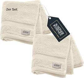 SCHÖNER WOHNEN 2er Set Premium Handtuch 50x100 cm 