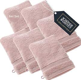 SCHÖNER WOHNEN 6er Set Premium Frottee