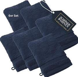 SCHÖNER WOHNEN 6er Set Premium Frottee