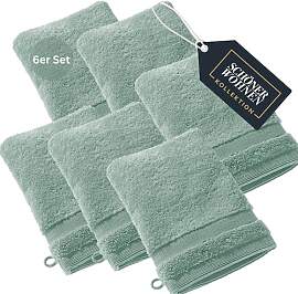 SCHÖNER WOHNEN 6er Set Premium Frottee