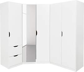 Schrank-Set RAUCH "Freiham", weiß