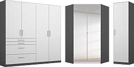 Schrank-Set RAUCH "Kleiderschrank Schrank