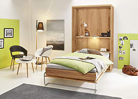 Schrankbett PRIESS "Ancona", beige