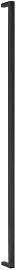 Schrankgriff Unit L:35cm Stahl Schwarz Matt