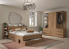 Schrankmodule GAMI, braun, B:60cm H:220cm T:58cm,