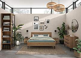 Schrankmodule GAMI, braun, B:80cm H:220cm T:58cm,