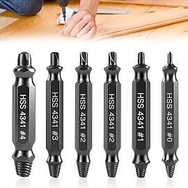 Schraubenausdreher Set 6 Stück, Screw Extractor
