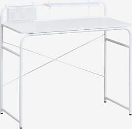 Schreibtisch 100x45 Cm Aus Stahl Und Holz Sibila