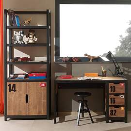 Schreibtisch Beli Kiefer teilmassiv