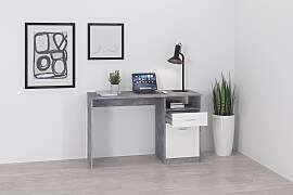 Schreibtisch FMD "Jackson", grau