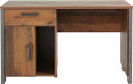 Schreibtisch FORTE "Clif", braun (old