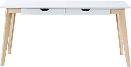 Schreibtisch skandinavisch mit Schubladen Holz