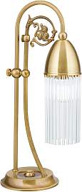 Schreibtischlampe STÄBCHENSERIE, Bronze