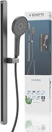 Schütte 64202 KARIBIK Duschstange aus Edelstahl