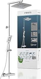 SCHÜTTE TRENTO Duschsystem mit Thermostat,