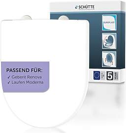 SCHÜTTE WC-Sitz passend zu Geberit Renova, Laufen 