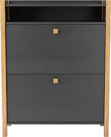 Schuhbank WOODMAN "Charis", grau