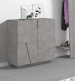 Schuhkommode HOME AFFAIRE "Ping", grau
