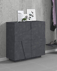 Schuhkommode HOME AFFAIRE "Ping", grau