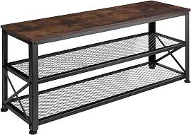 Schuhregal Blackpool 101x30,5x45,5cm - Industrial